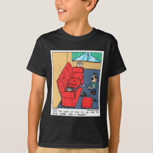 Metalldetektor Soffan Rolig Prospektering Nyhet T Shirt