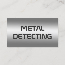 Metalldetektor Visitkort