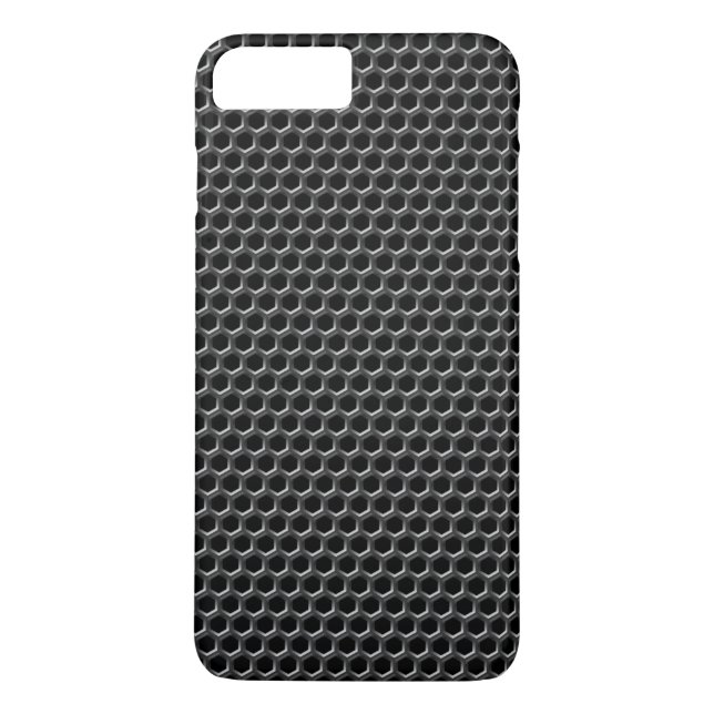 Metallgallerimönster - bakgrund Case-Mate iPhone skal (Baksida)