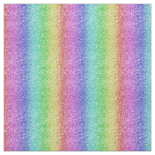 Metallhaltig regnbåge glitter faux foil per varv tyg