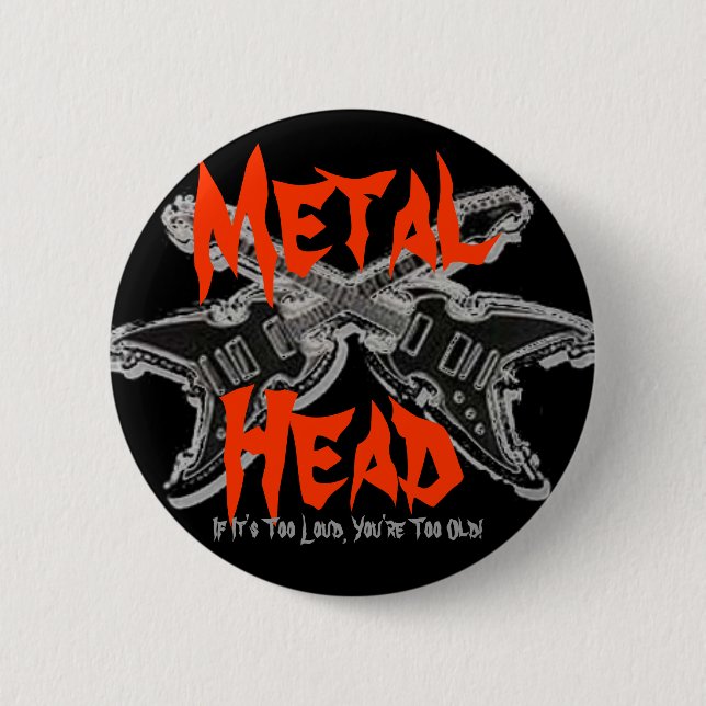 Metallhuvud Knapp (Framsida)