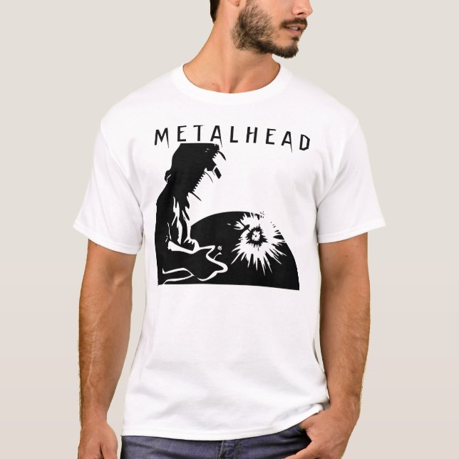 Metallhuvud T Shirt (Framsida)