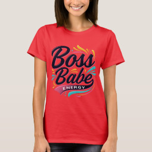 Metallic Chef Babe Vibes Top T Shirt