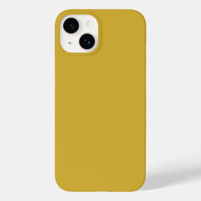 Metallic Gold Case-Mate Tough Apple (Baksida)
