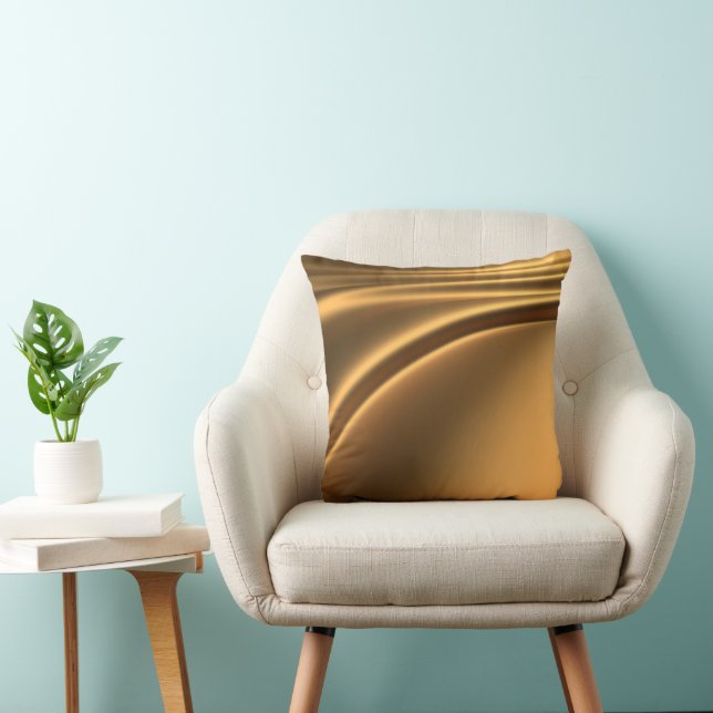 Metallic Guld Pillow Kudde (Stol)