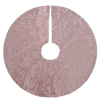 Metallic guld struktur, ro kvarts. julgransmatta borstad polyester