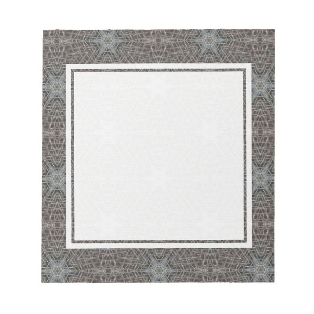 Metallic Metall Mesh Anteckningsblock (Framsida)