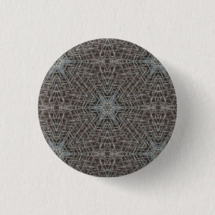 Metallic Metall Mesh Knapp