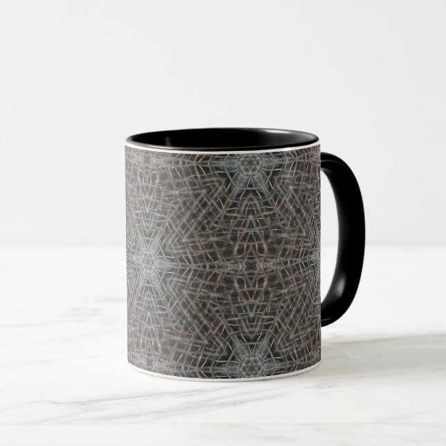 Metallic Metall Mesh Mugg (Framsida höger)
