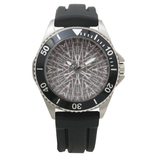 Metallic Metall Mesh Silver Armbandsur (Framsida)