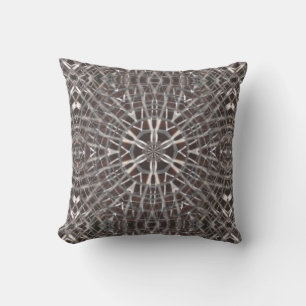 Metallic Metall Mesh Silver Kudde