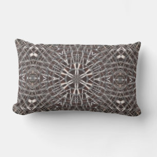 Metallic Metall Mesh Silver Lumbarkudde