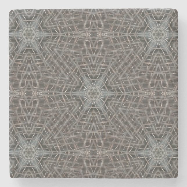 Metallic Metall Mesh Stenunderlägg (Framsidan)