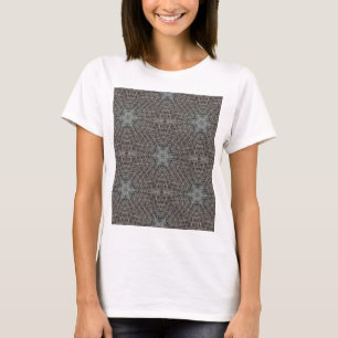 Metallic Metall Mesh T Shirt