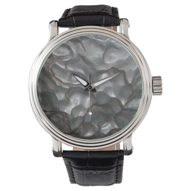 Metallic Meteorite Sten Print Armbandsur (Framsida)