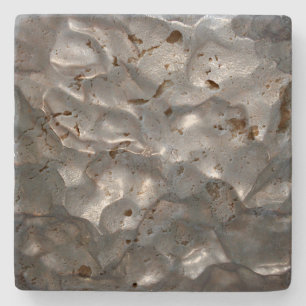Metallic Meteorite Sten Print Stenunderlägg