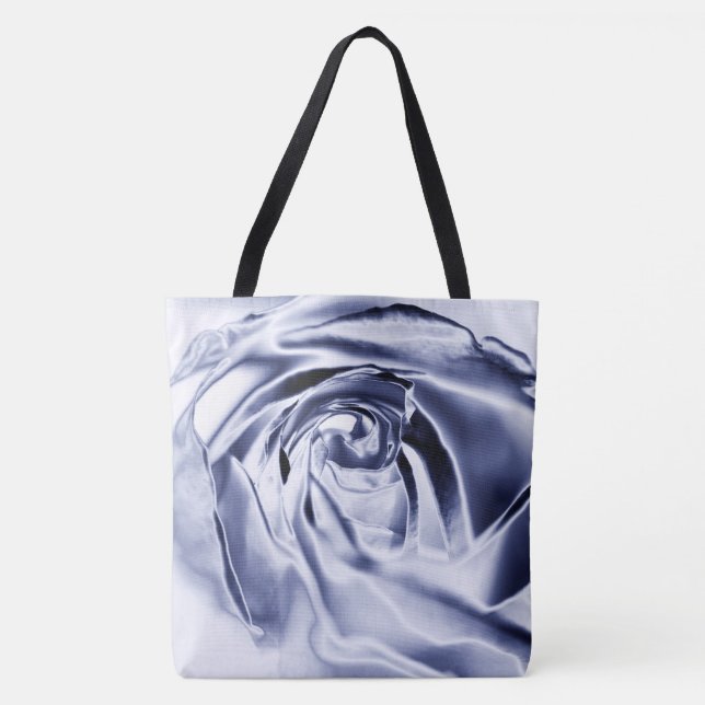 Metallic Ro Grått Tote Bag Tygkasse (Framsida)