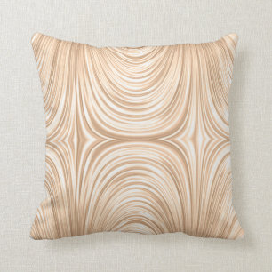 METALLIC SATIN CHAMPAGNE PILLOW KUDDE