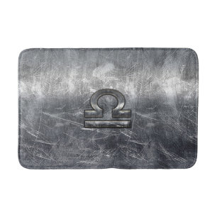 Metallic Stil Libra Zodiac-tecken Badrumsmatta