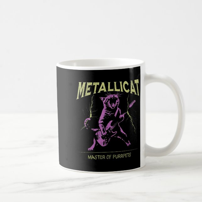 Metallicat Master Of Purrpets  Kaffemugg (Höger)
