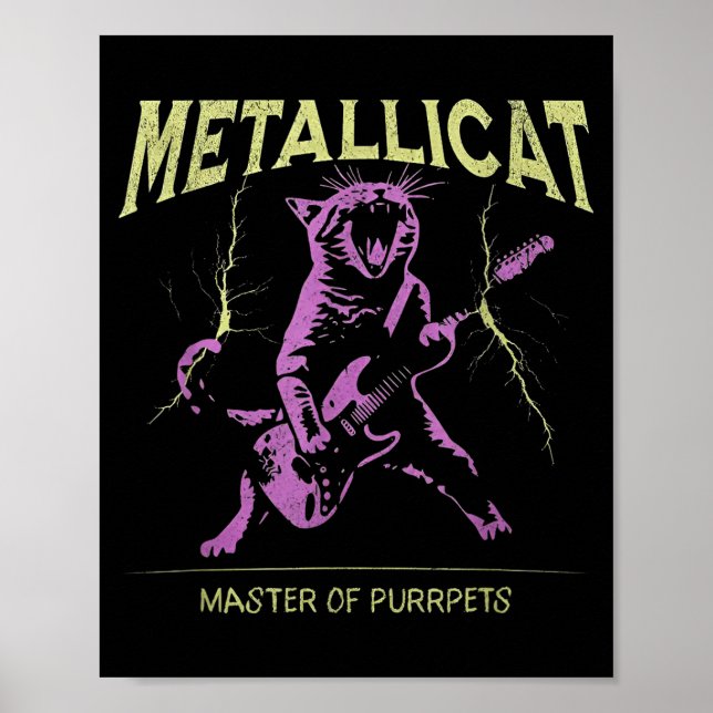 Metallicat Master Of Purrpets  Poster (Framsidan)
