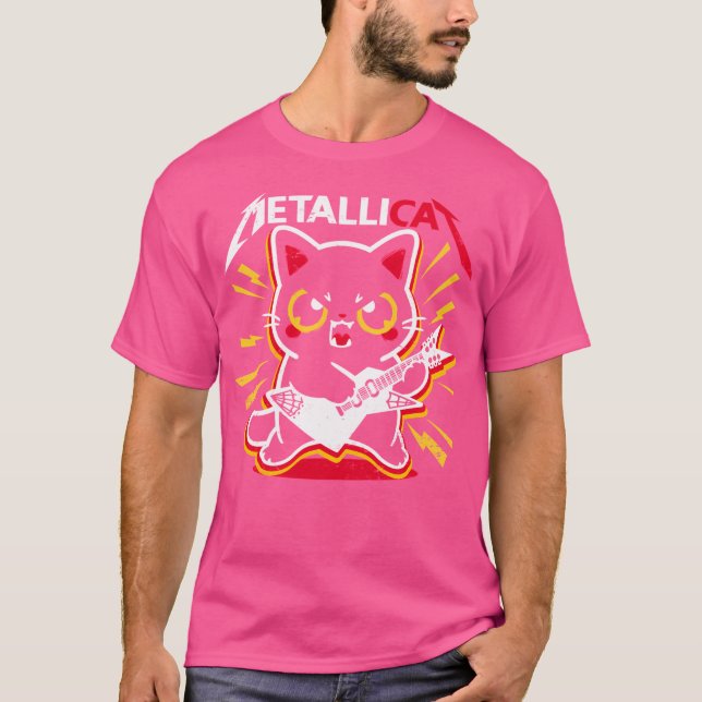 Metallicat T Shirt (Framsida)