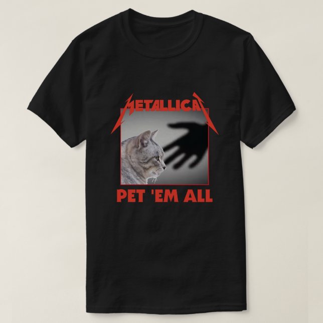 Metallicat T Shirt (Design framsida)