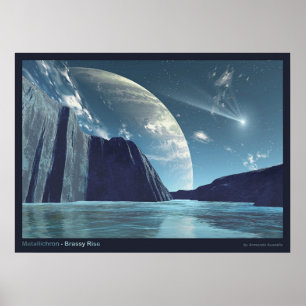 Metallichron - Brassy Stiga upp Poster