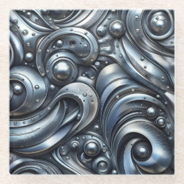 metalliknande, industriell stil