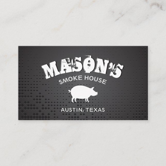 Metallisk bakgrund visitkort (Framsida)