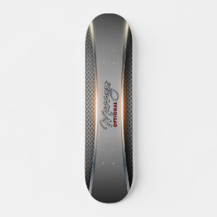 Metallisk Bakgrundskonst 3A Skateboard Bräda 21,5 Cm