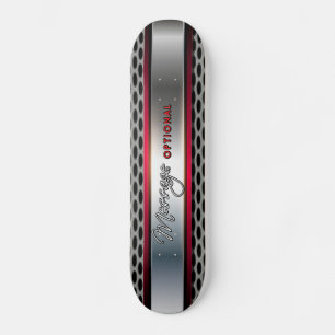 Metallisk Bakgrundskonst 5A Skateboard