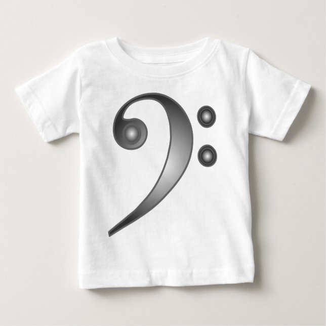 Metallisk basklav t-shirt (Framsida)