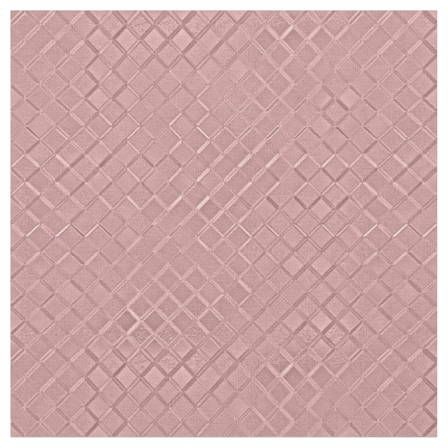 Metallisk Diamond Mönster Tyg (Närbild)