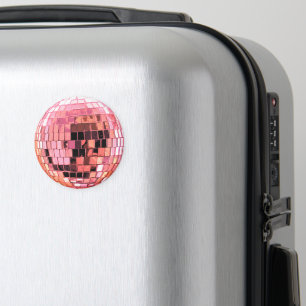 Metallisk disco Boll med flera Färger Magnet
