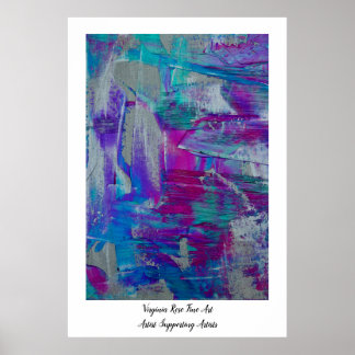 Metallisk dröm poster