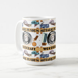 Metallisk fusion kaffemugg