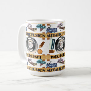 Metallisk fusion kaffemugg
