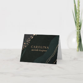 Metallisk geodetikkort anteckningskort