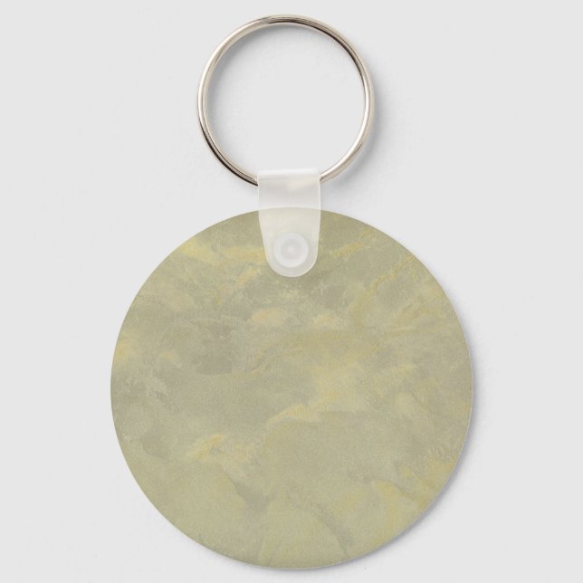 Metallisk gipsslätning Faux Finish Nyckelring (Framsida)