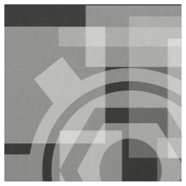 Metallisk grå geometrisk tyg (Närbild)