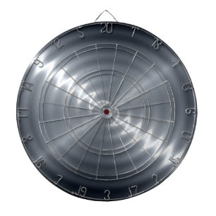 Metallisk Grått Stainless Steel Metall-utseende Darttavla