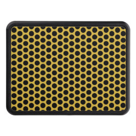 Metallisk Guld med Black Dot Stil-släpfordon Dragkroksskydd