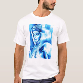 Metallisk is för Alisha hatt Tee Shirt