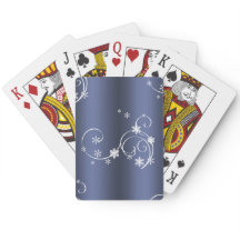 Metallisk kalk, vit snurra jul