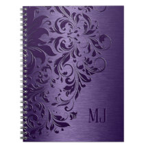 Metallisk Lila Brushed Aluminium Lila Snöre