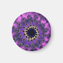Metallisk Lila Öga