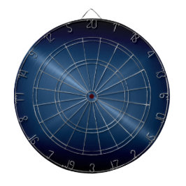 Metallisk Mörk blått rostfritt stål Metall-utseend Piltavla