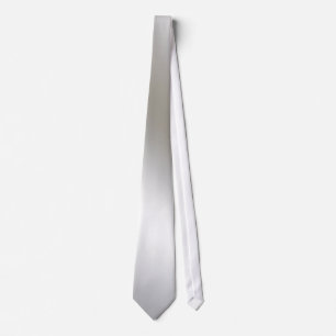 Metallisk nackeTie för silver Slips