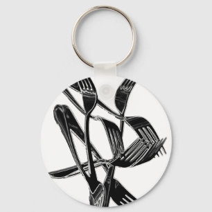 Metallisk Nyckelring
